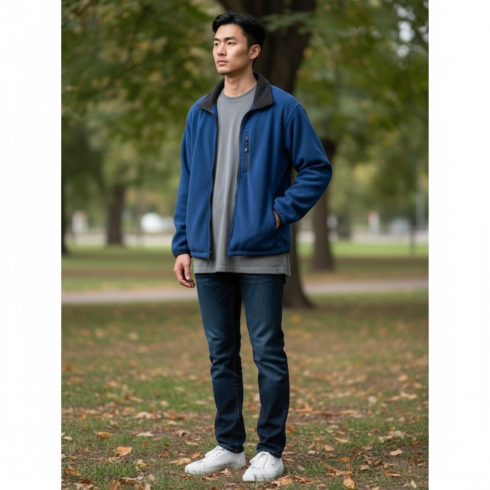 Forecaster of Boston 3-in-1 Parka Jacket Small Blue Excellent Fleece Liner XL